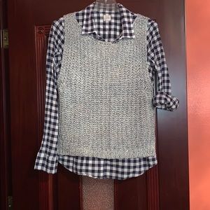 JCrew shirt and Lush Vest = Savings